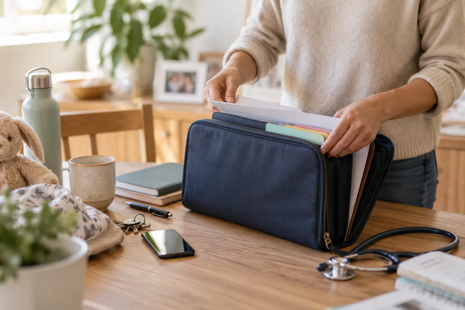 Grab-and-Go Hospital Folder: Medical Records Families Need guidance from Evaheld