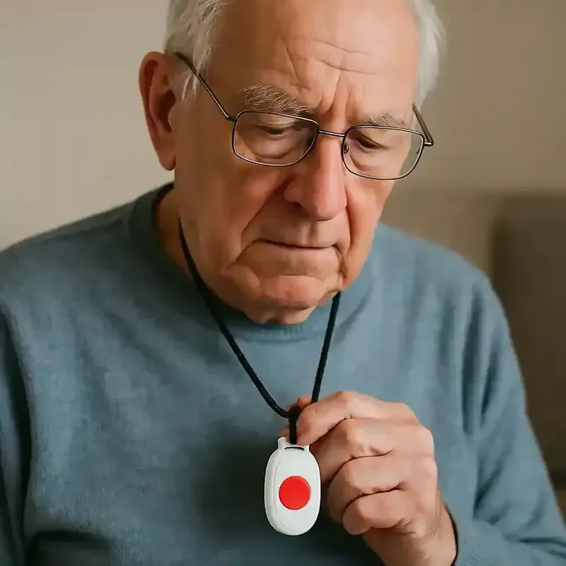 Evaheld Senior using personal alarm pendant featured image for health-and-care-top-personal-alarms-2026