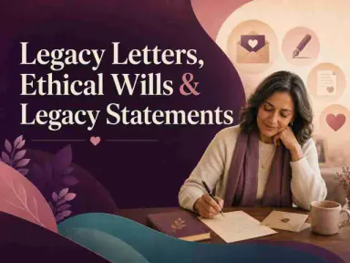 Legacy Letters, Ethical Wills & Legacy Statements